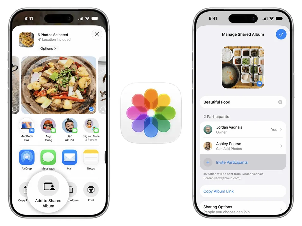 Apple Photos на iPhone: добавление фото в общий альбом и управление участниками